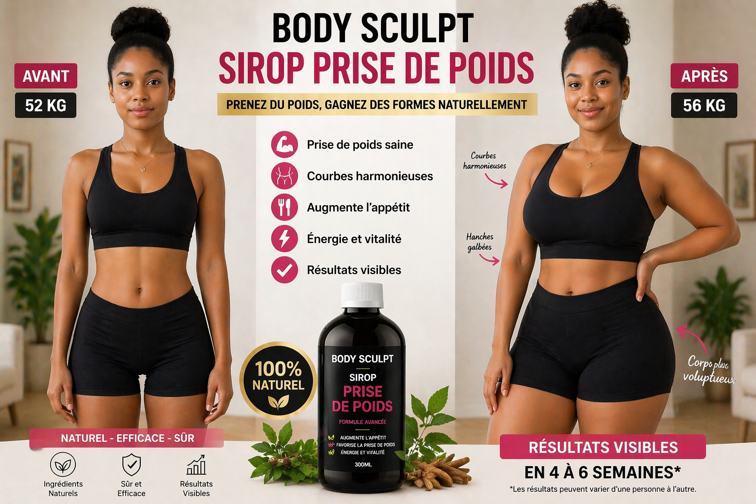 Weight Gain Syrup – BODY SCULPT Natural Mass Gainer